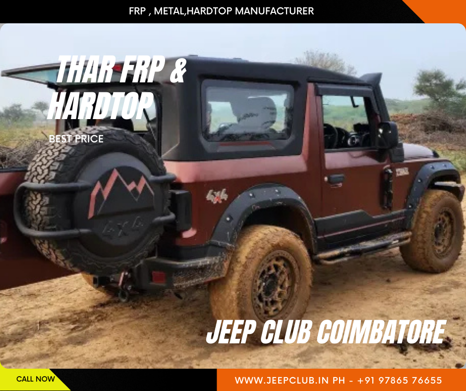Mahindra Thar Modifications in India | Full Guide to Exterior, Interior ...