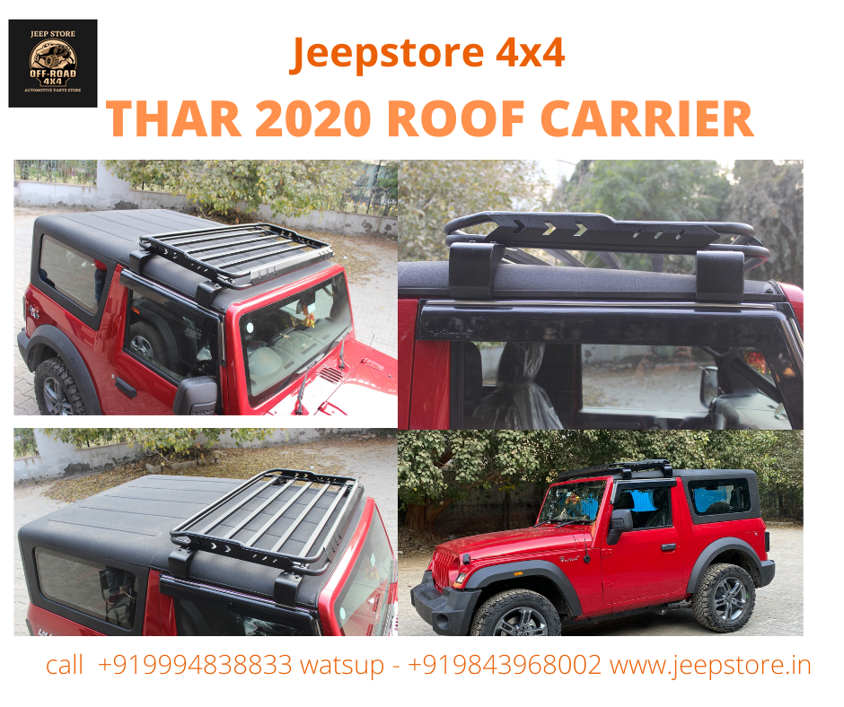 Mahindra Thar 2022 roof carrior 